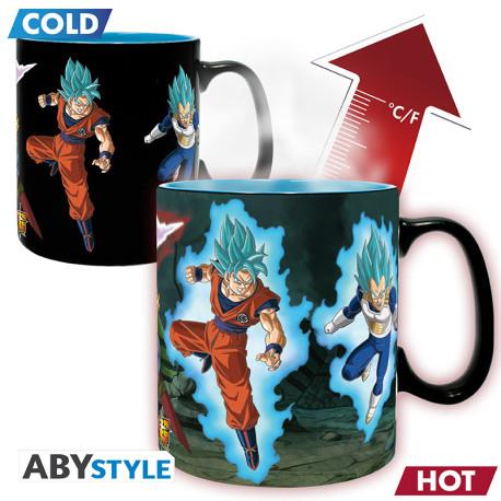 DRAGON BALL SUPER TAZZA MUG HEAT CHANGE