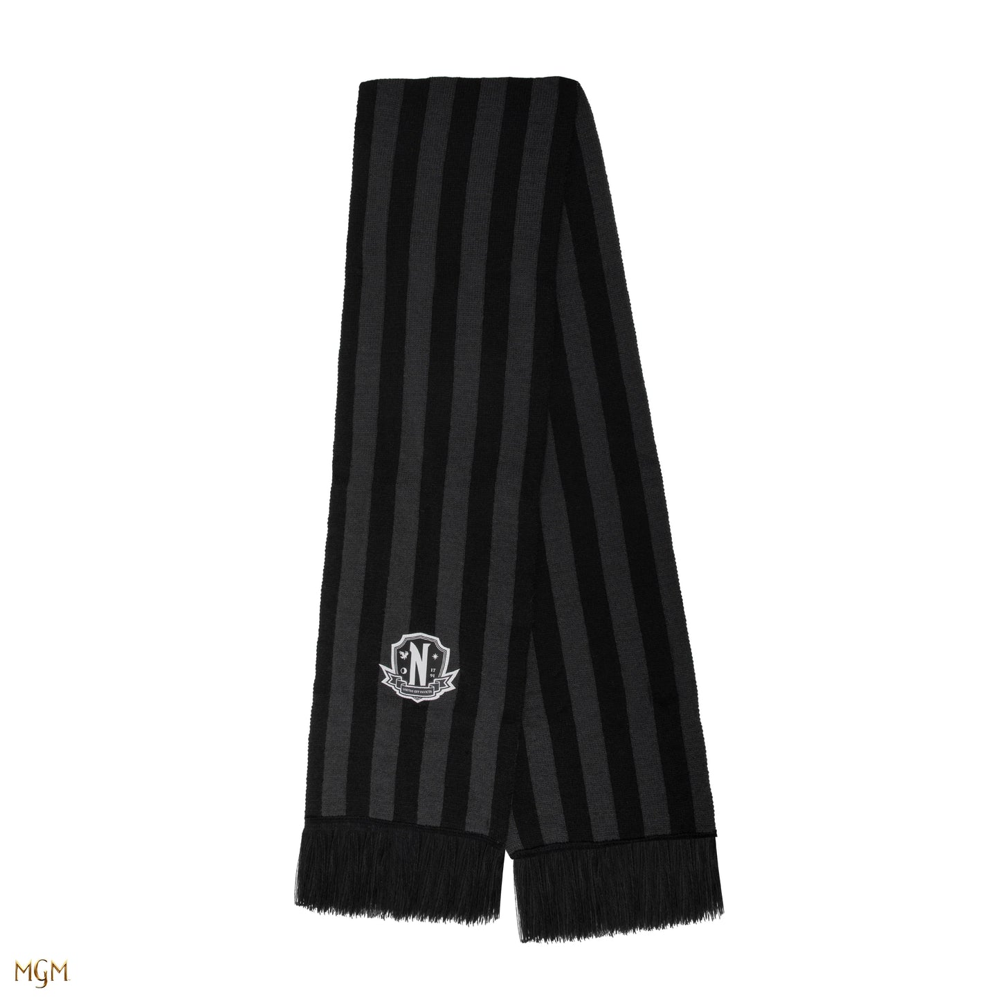 CR1072 - MERCOLEDI' - SCIARPA NERA - NEVERMORE ACADEMY