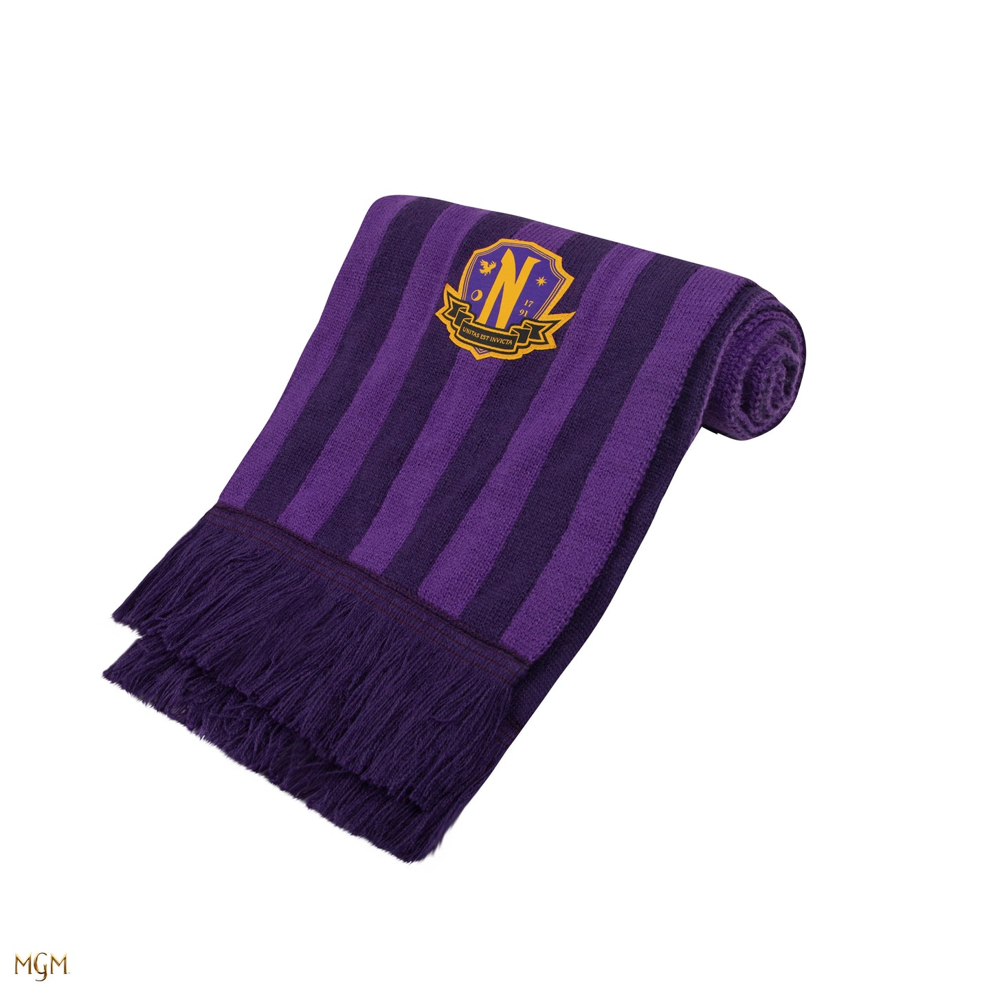 CR1071 - MERCOLEDI' - SCIARPA VIOLA - NEVERMORE ACADEMY