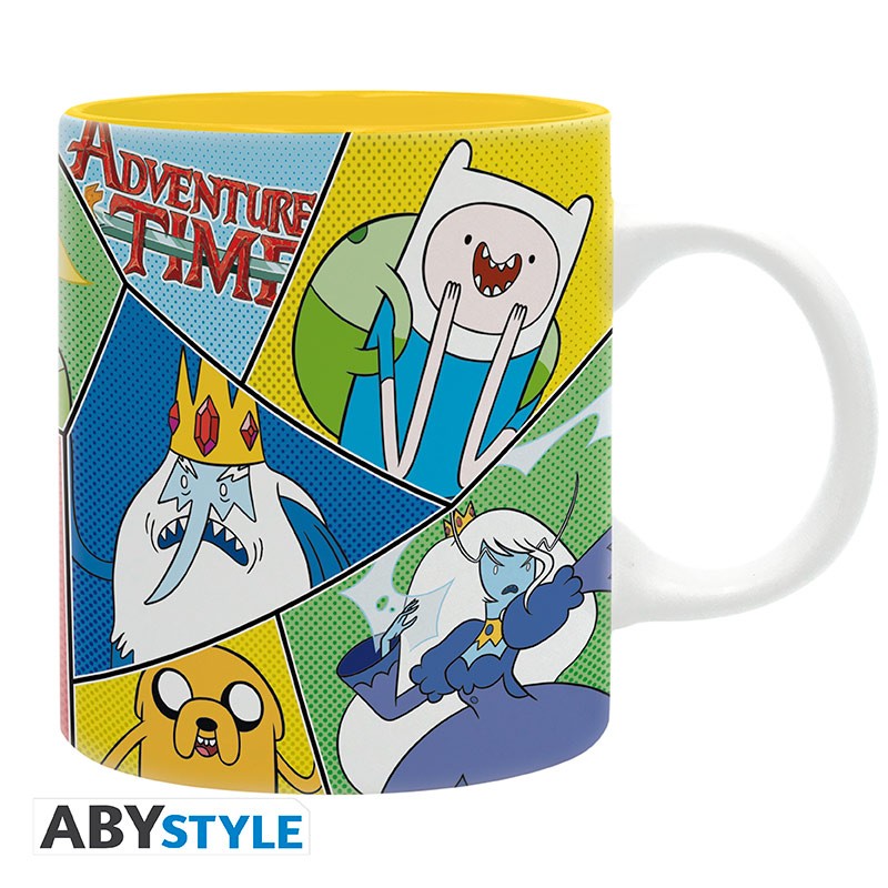 ABYMUGA279 - ADVENTURE TIME - TAZZA 320ML - CHARACTERS GROUP