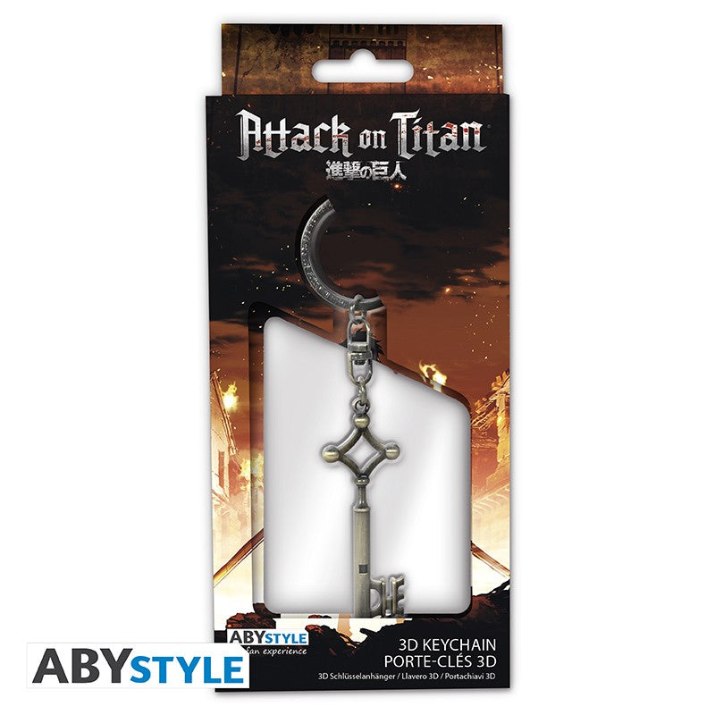 ABYKEY511 - ATTACK ON TITAN - PORTACHIAVI 3D - EREN'S KEY