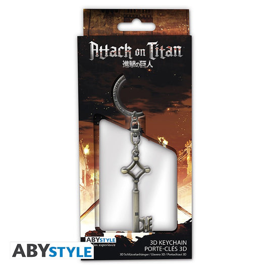 ABYKEY511 - ATTACK ON TITAN - PORTACHIAVI 3D - EREN'S KEY