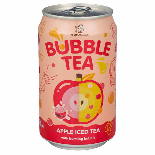 Bubble Tea Apple Iced Tea, thè alla mela con palline scoppiettanti da 320ml