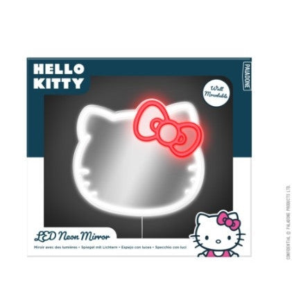 HELLO KITTY - WALL MOUNTABLE LED NEON MIRROR- SPECCHIO LED