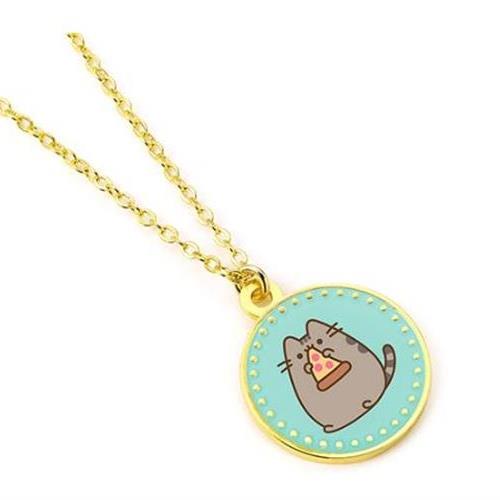 PUSHEEN - COLLANA - IL GATTO E LA PIZZA
