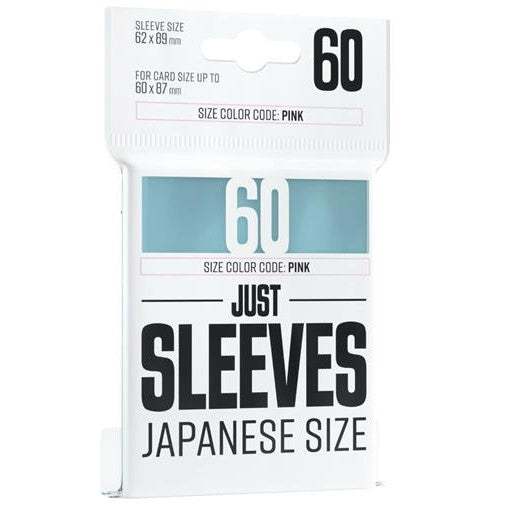 Japanese Size - Just Sleeves - Clear (60 Bustine)