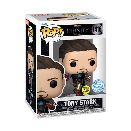 Marvel The Infinity Saga Funko POP! Vinyl Figure 1416 Tony Stark 9 cm glow in the dark
