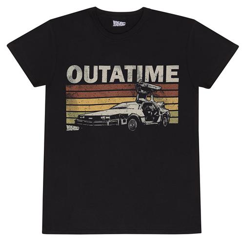 BACK TO THE FUTURE - T-SHIRT - OUTATIME RETRO