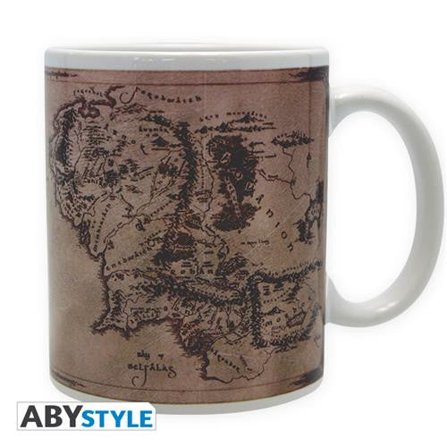 ABYMUG098 - LORD OF THE RINGS - TAZZA 320ML - MAP