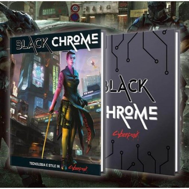 CYBERPUNK RED - BLACK CHROME - EDIZIONE STANDARD