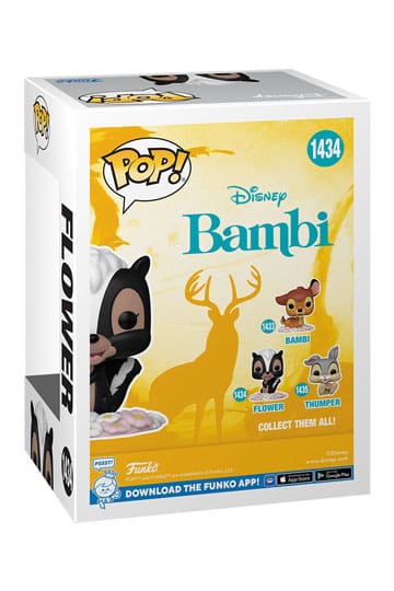 Bambi 80th Anniversary POP! Disney Vinyl Figure Flower 9 cm