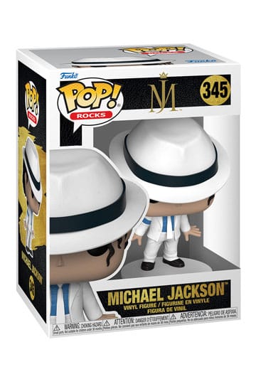 Michael Jackson funko POP! Rocks Vinyl Figure 345 MJ (Smooth Criminal) 9 cm