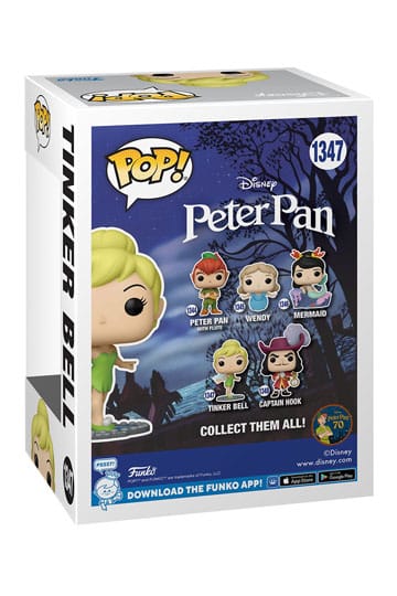 Peter Pan 70th Anniversary FUNKO POP! Disney Vinyl Figure 1347 Tink on mirror 9 cm