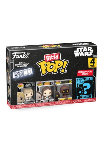 Star Wars Bitty Funko POP! Vinyl Figure 4-Pack Luke 2,5 cm