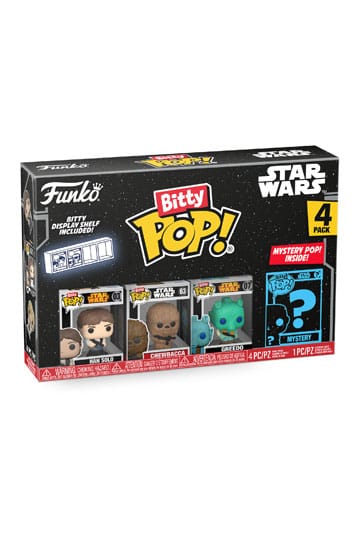 Star Wars Bitty Funko POP! Vinyl Figure 4-Pack Han Solo 2,5 cm