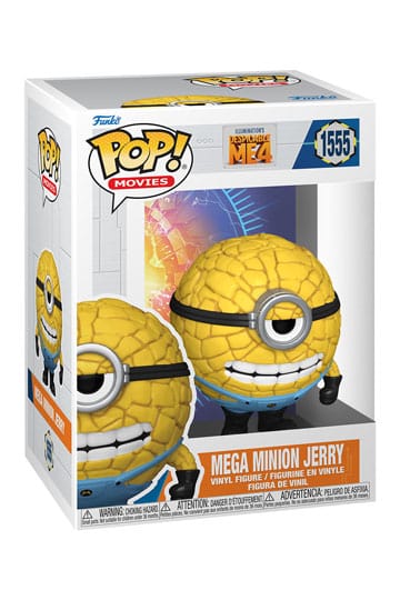 Despicable Me 4 Funko POP! Movies Vinyl Figure 1555 Mega minion Super Jerry 9 cm