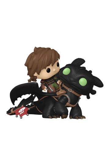 How to Train Your Dragon Funko POP! Rides Deluxe Vinyl  Hiccup w/Toothless 9 cm