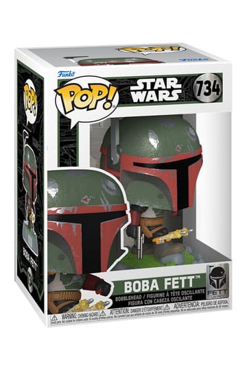 Star Wars: Fett Legacy Funko POP! Vinyl Figure 734 Boba Fett w/Rockets 9 cm