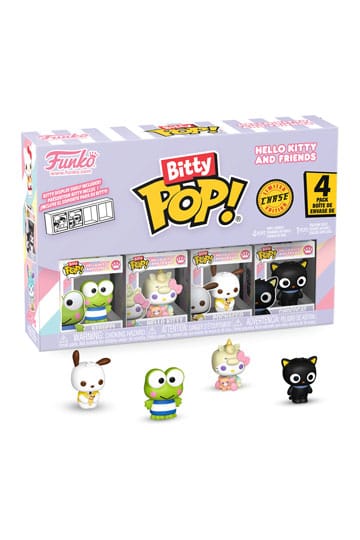 Hello Kitty and Friends Bitty POP! Vinyl Figure 4-Pack Series 2 - 2 cm