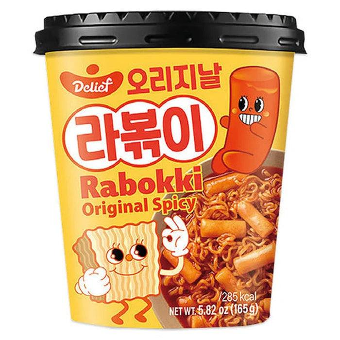 RABOKKI RAMEN + TTEOKBOKKI SWEET & SPICY - CON SALSA PICCANTE E DOLCE