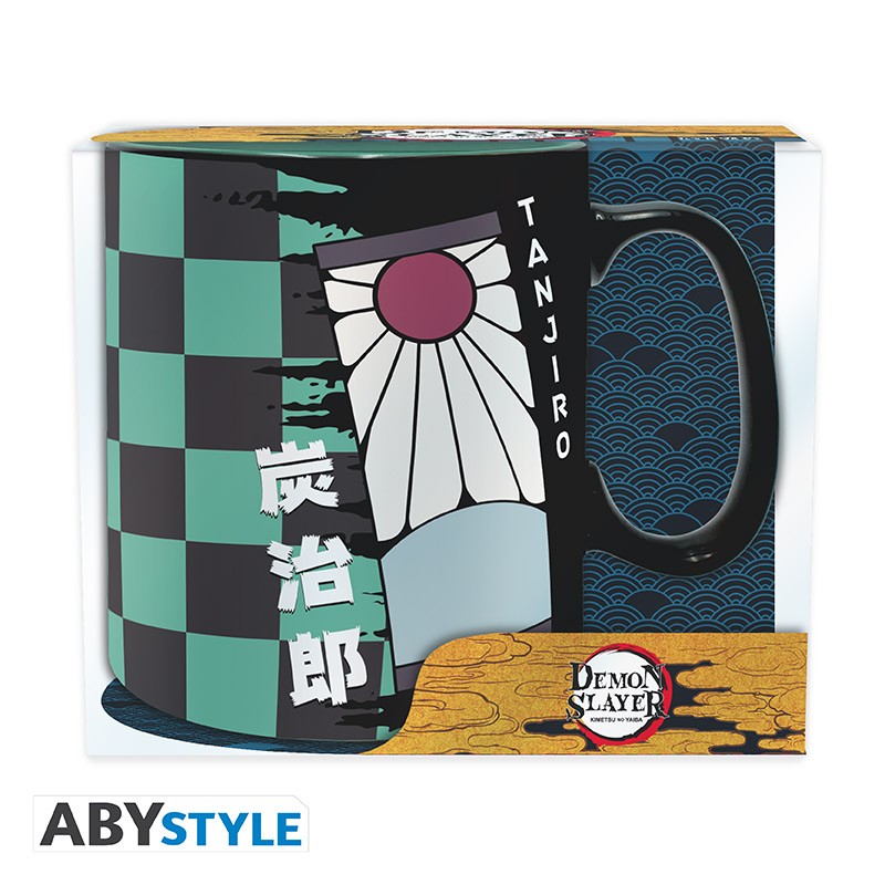 ABYMUGA016 - DEMON SLAYER - TAZZA 460ML - TANJIRO EARRING