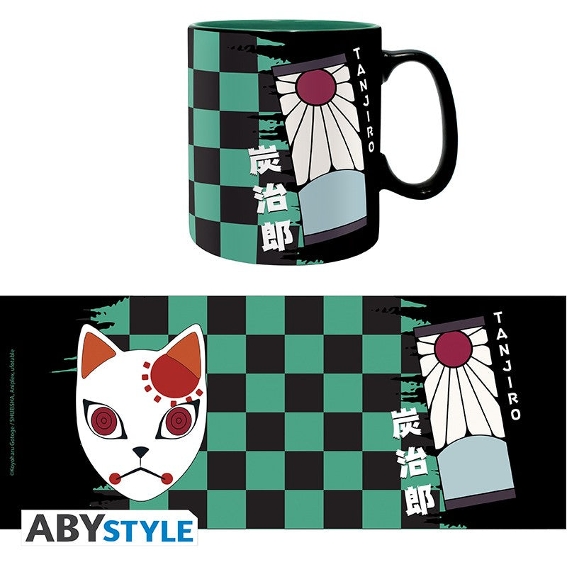 ABYMUGA016 - DEMON SLAYER - TAZZA 460ML - TANJIRO EARRING