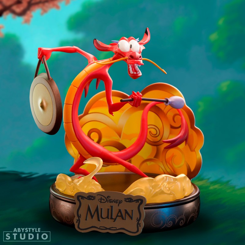 ABYFIG065 - DISNEY: MULAN - SUPER FIGURE STATUA COLLECTION - MUSHU - STATUA 11 CM