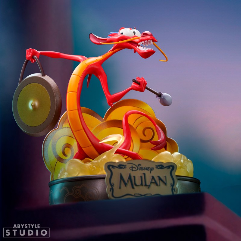 ABYFIG065 - DISNEY: MULAN - SUPER FIGURE STATUA COLLECTION - MUSHU - STATUA 11 CM