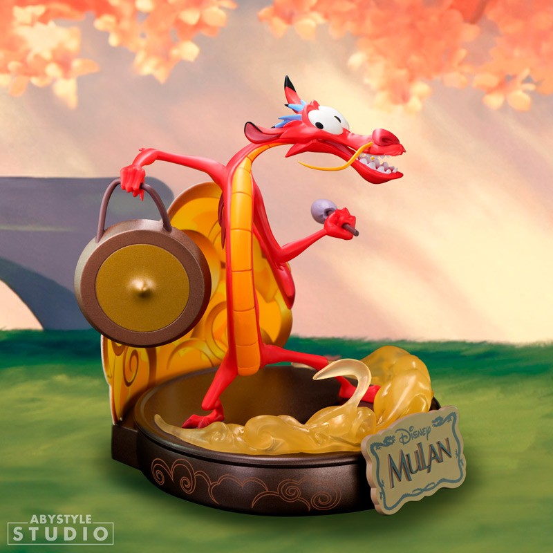 ABYFIG065 - DISNEY: MULAN - SUPER FIGURE STATUA COLLECTION - MUSHU - STATUA 11 CM