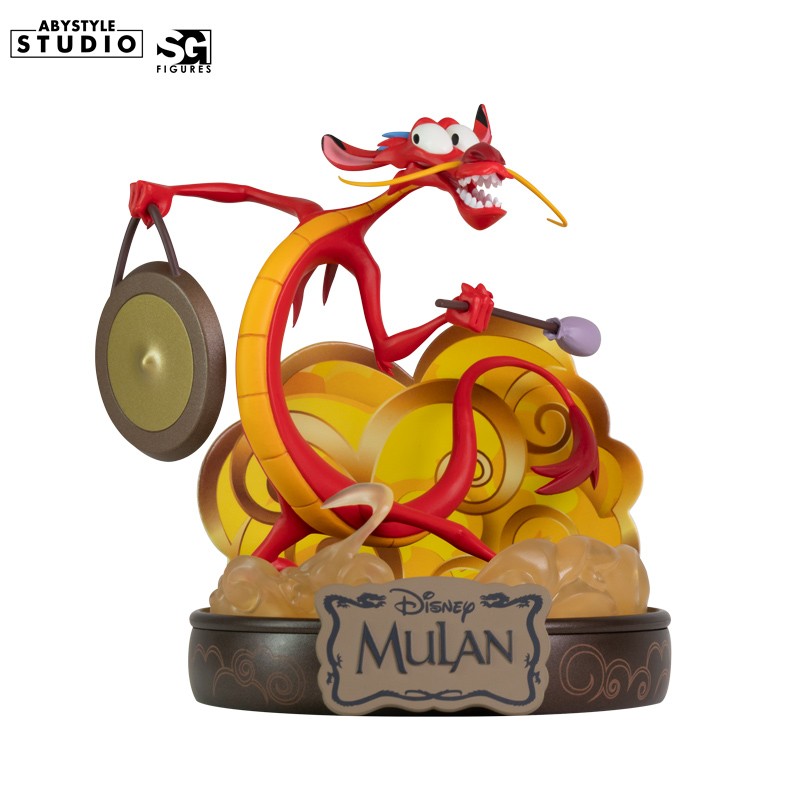 ABYFIG065 - DISNEY: MULAN - SUPER FIGURE STATUA COLLECTION - MUSHU - STATUA 11 CM