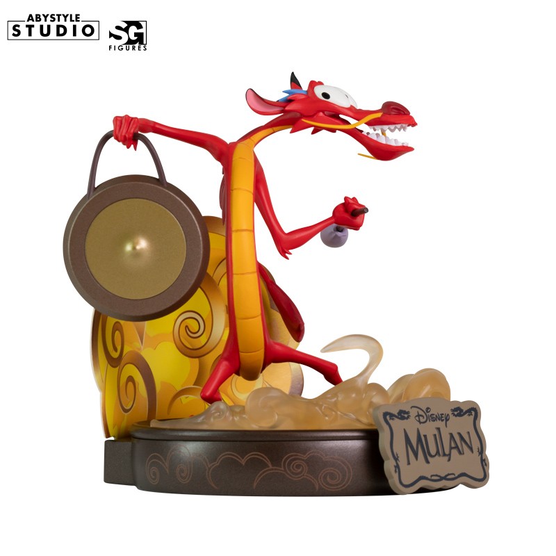 ABYFIG065 - DISNEY: MULAN - SUPER FIGURE STATUA COLLECTION - MUSHU - STATUA 11 CM