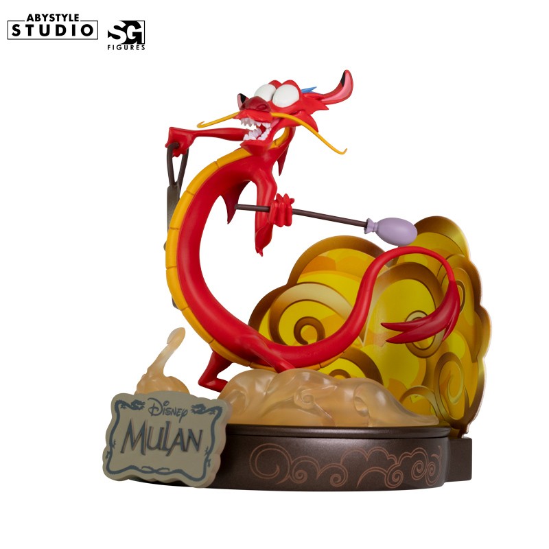 ABYFIG065 - DISNEY: MULAN - SUPER FIGURE STATUA COLLECTION - MUSHU - STATUA 11 CM