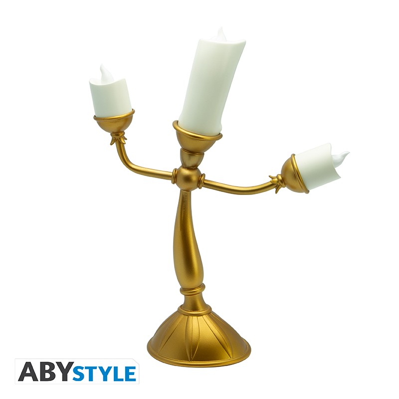 ABYLIG016 - DISNEY: THE BEAUTY & THE BEAST - LAMPADA LUMIERE