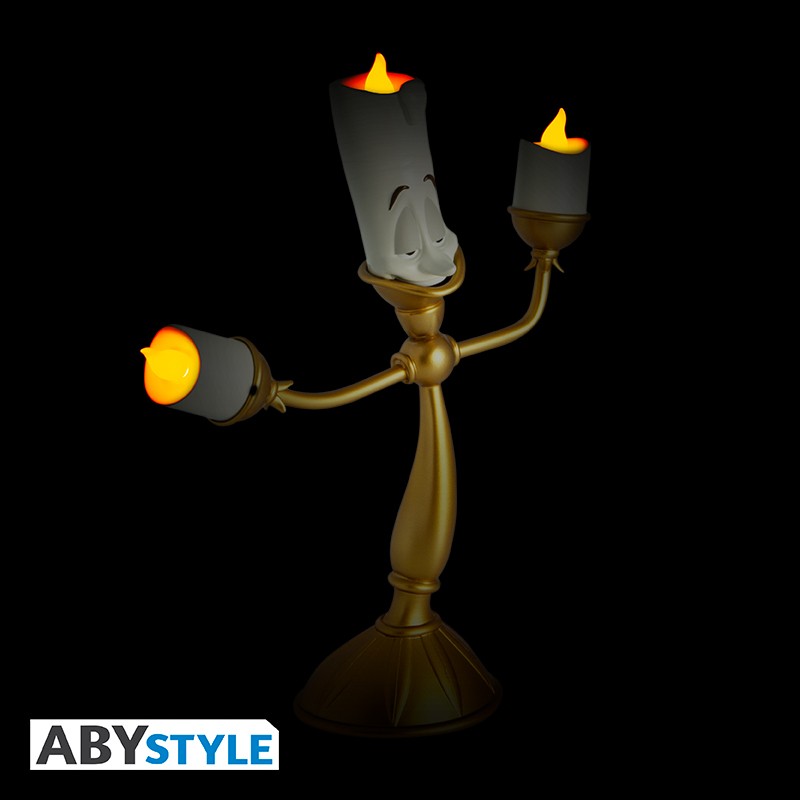 ABYLIG016 - DISNEY: THE BEAUTY & THE BEAST - LAMPADA LUMIERE
