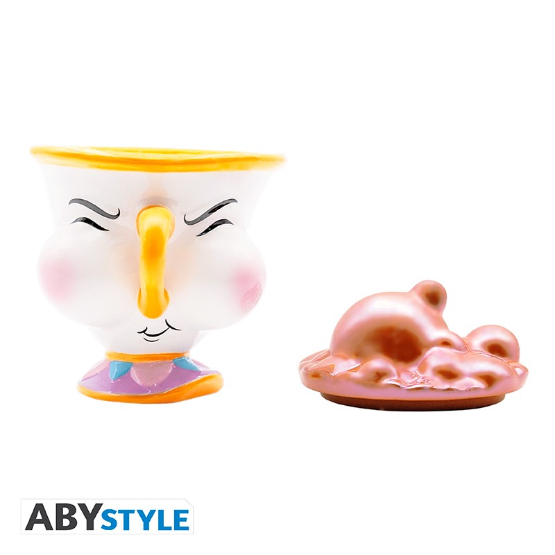 ABYMUGA216 - DISNEY: THE BEAUTY AND THE BEAST - TAZZA 3D - CHIP WITH BUBBLES