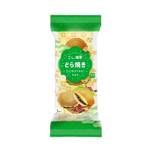 DORAYAKI CON RIPIENO DI ANKO E CREMA AL MATCHA