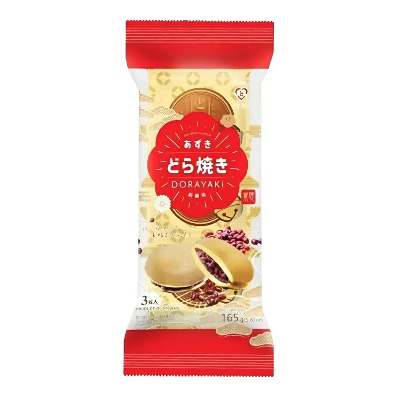DORAYAKI CON RIPIENO DI ANKO (MARMELLATA DI FAGIOLI ROSSI DOLCI)