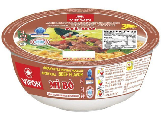 RAMEN ISTANTANEO CUP IN BRODI DI MANZO - MI BO 85g