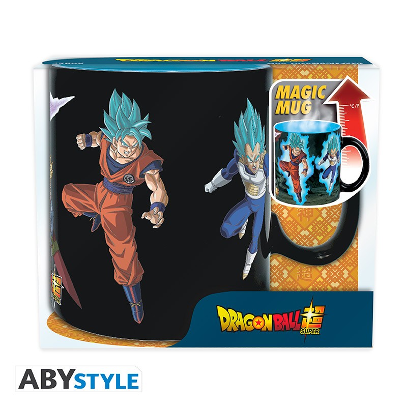 ABYMUGA195 - DRAGON BALL SUPER - TAZZA MUG HEAT 460ML - SAIYANS VS BLACK