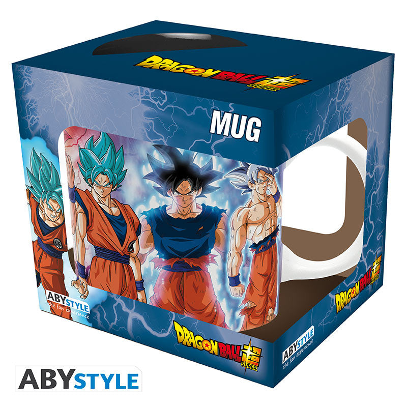 ABYMUG997 - DRAGON BALL SUPER - TAZZA 320ML - GOKU TRANSFORMATIONS