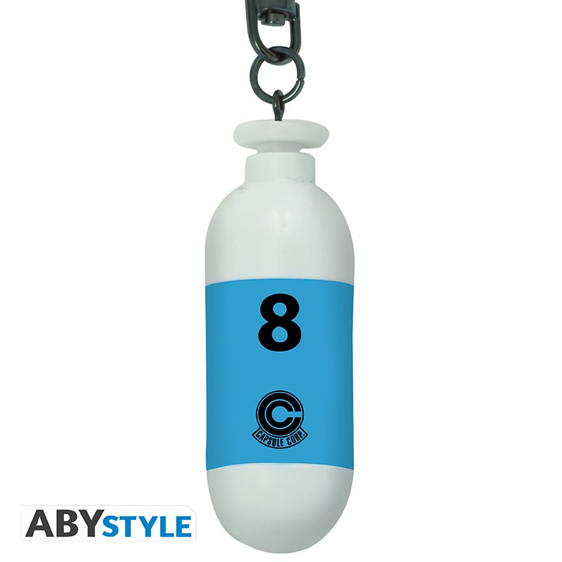 ABYKEY340 - DRAGON BALL - PORTACHIAVI 3D - BLUE CAPSULE