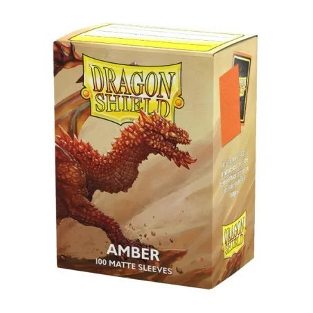 DRAGON SHIELD 100 BUSTINE STANDARD - AMBER