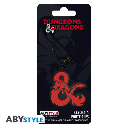 ABYKEY570 - DUNGEONS & DRAGONS - PORTACHIAVI - AMPERSAND LOGO