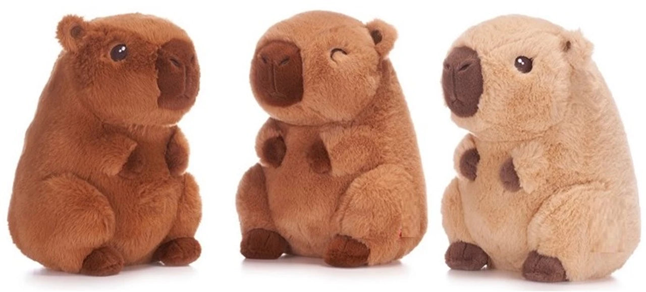 Cuddly Capybara Capibara Peluche CHIARO 22 cm