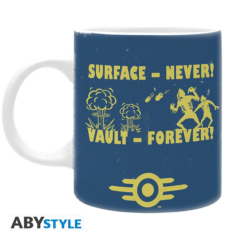 ABYMUGA526 - FALLOUT - TAZZA 320ML - VAULT BOY BLUE