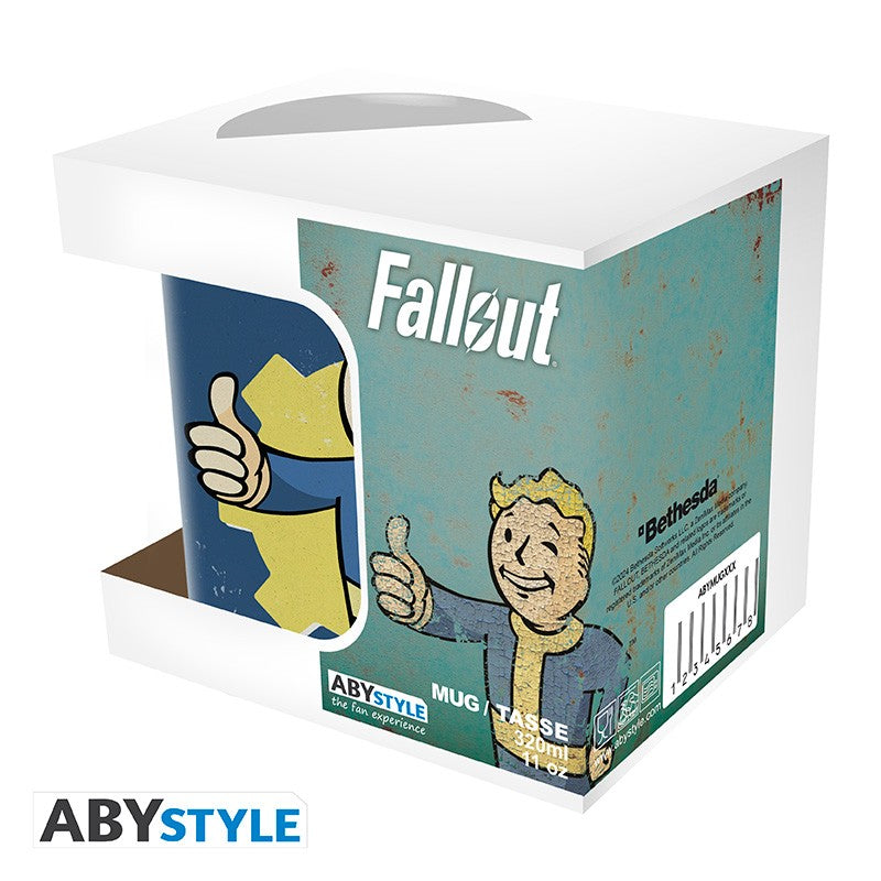 ABYMUGA526 - FALLOUT - TAZZA 320ML - VAULT BOY BLUE