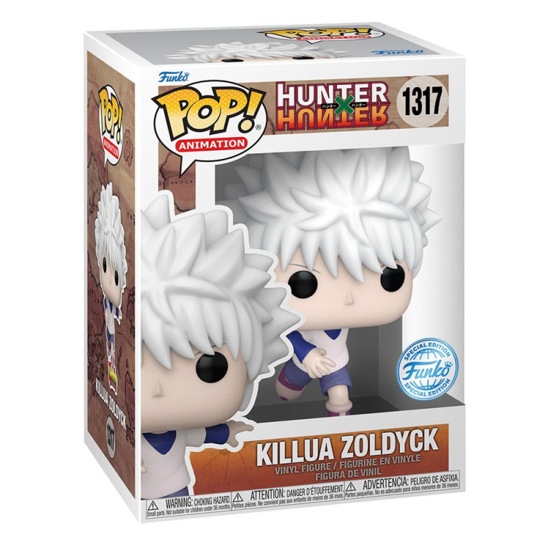 Hunter x Hunter Funko POP! Animation Vinyl Figure 1317 Killua Zoldyck 9 cm - SPECIAL EDITION