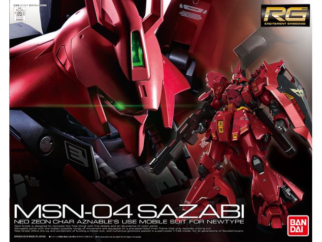 MODEL KIT Rg sazabi 1/144
