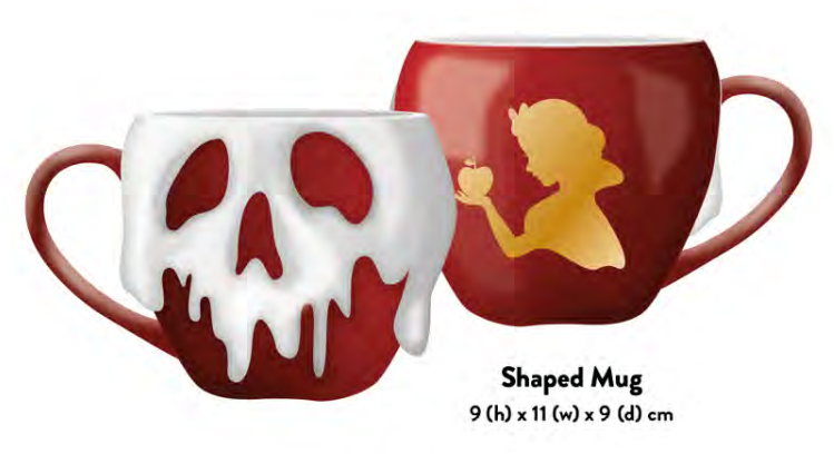 MUGSDC13 - DISNEY - SNOW WHITE - SHAPED MUG - POISONED APPLE