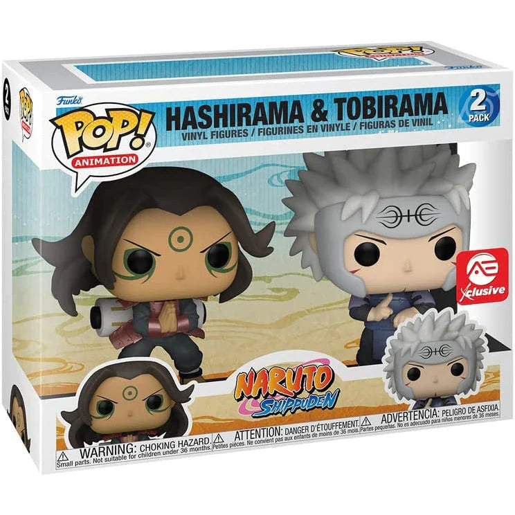 Naruto Funko POP! Animation Vinyl Figures Hashirama & Tobirama 9 cm - EXCLUSIVE